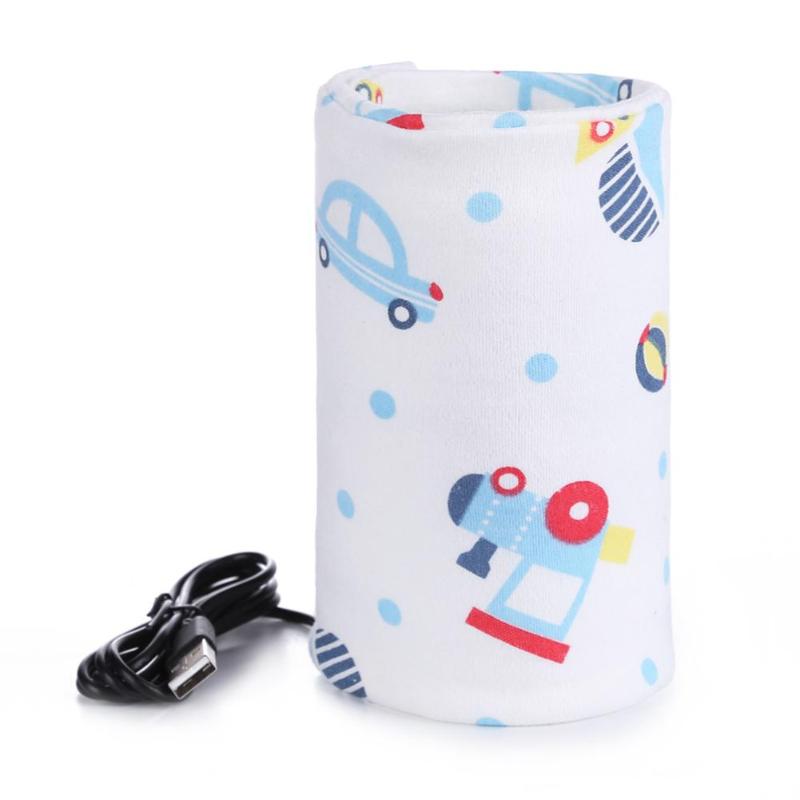 USB Baby Flasche Wärmer Tragbare Milch Reise Tasse Wärmer Heizung Kleinkind Fütterung Flasche Tasche Lagerung Bucht: 01