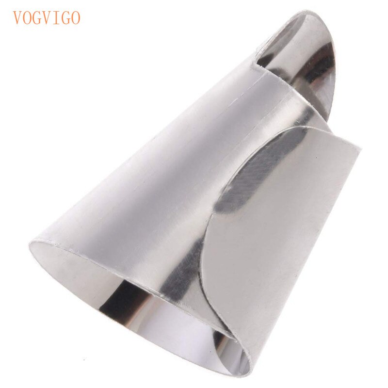 VOGVIGO 1 Pcs Finger Guard Protect Finger Hand Cut Hand Protector Knife Cut Finger Protection Tool Stainless Steel Kitchen Tools