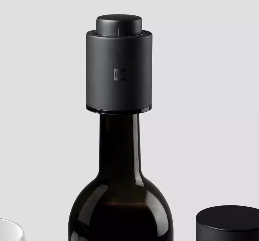 Xiaomi Huohou Automatique Rouge Vin Ouvre-Bouteille Bouchon Bouchon Rapide Décanteur Électrique Band Elektrische Flesopener
