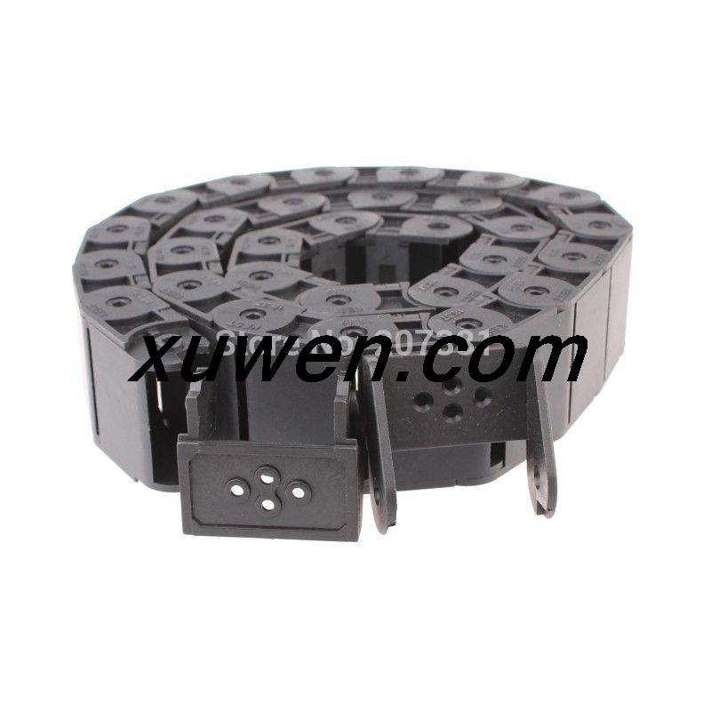 connectors for CNC Router Machine Tools Cable drag chain wire carrier 18*37mm R48 1000mm (40")