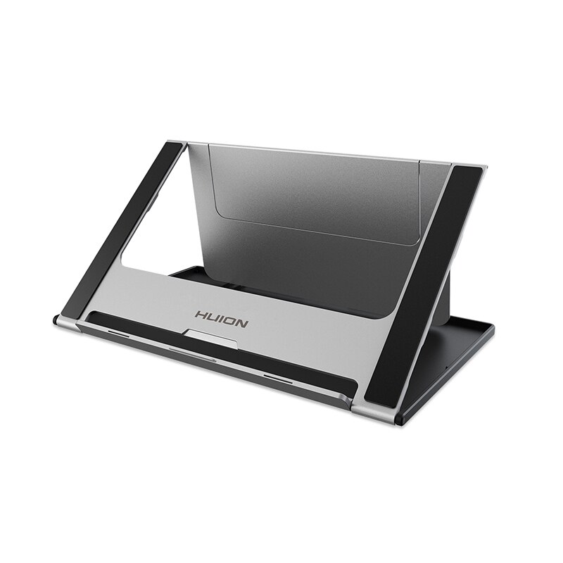 Huion-Soporte plegable ST-200 para monitor gráfico, plataforma de ángulo múltiple ajustable de metal para pantalla de 15.6 pulgadas