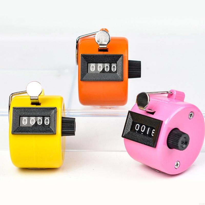 E8BD 4 Digit Number Count Clickers Handheld Tally Counter Clickers Counters