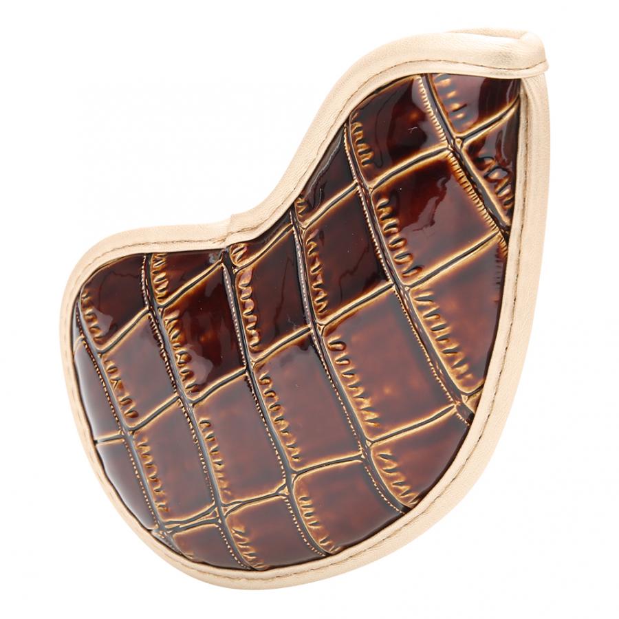 10 Stks/set Putter Cover Headcover Waterdichte Pu Iron Club Head Cover Putter Hoofd Covers Met Afdichting Haak Lus