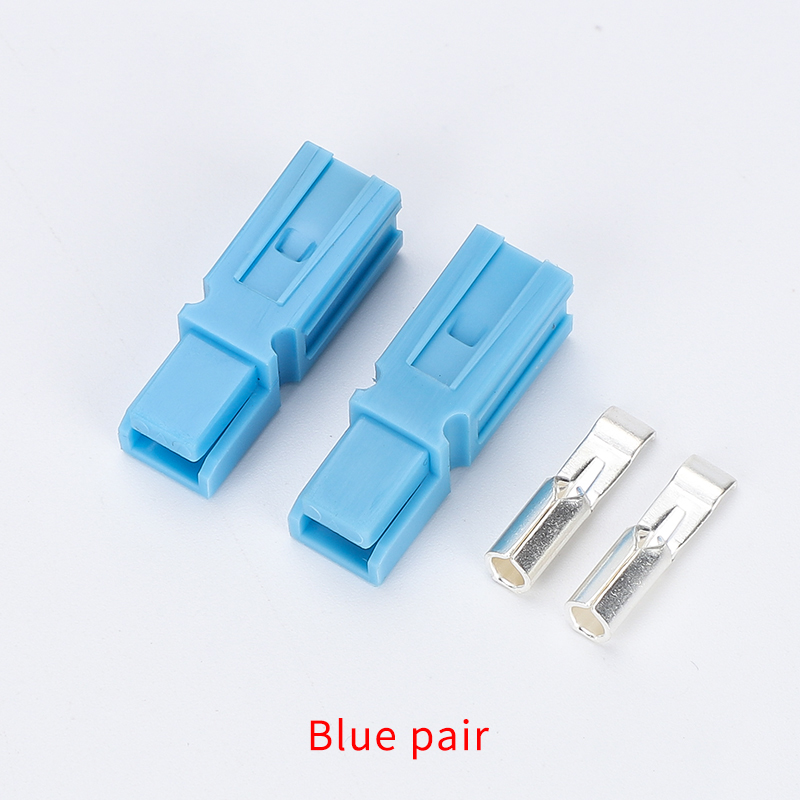 15A/30A/45A/75A 120A Ampere Stecker 600V Für Anderson Powerpole Stecker Mit Gummi Staub Abdeckung Ärmeln für Elektrische Ausrüstungen: Blau / 5P