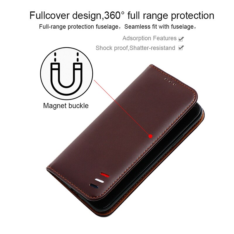 Funda tipo billetera para Huawei Honor 7A, funda para teléfono Honor 7C, Funda de cuero de lujo con soporte para libro, funda con tapa, funda para Huawei 7A Pro 7C