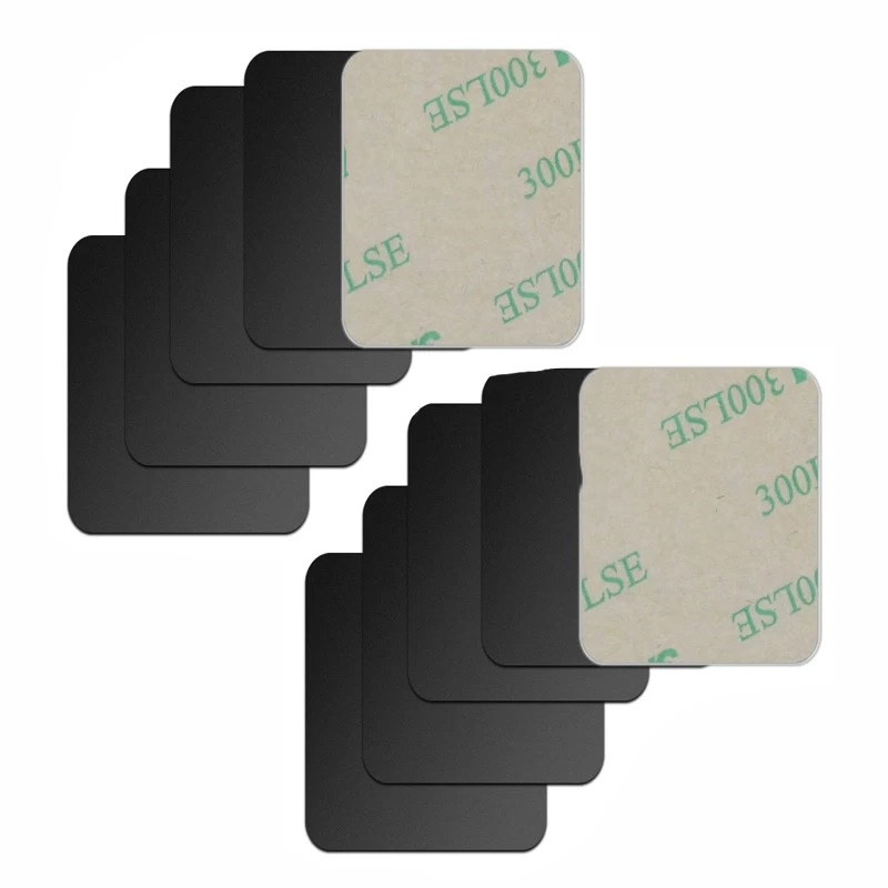 5 uds pegatina placa de Metal disco hoja de hierro para imán soporte para teléfono móvil para soportes magnéticos para teléfono de coche