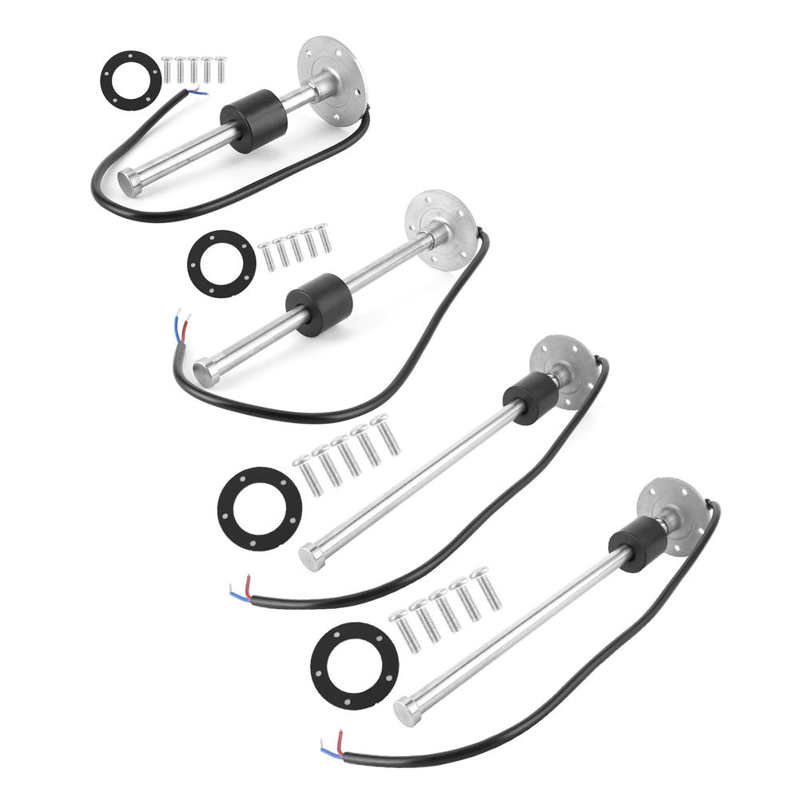 Universal Stainless Steel Fuel Sensor Water Fuel Level Sender IP67 Protection for Marine Boat Truck 0-190ohms EU Standard