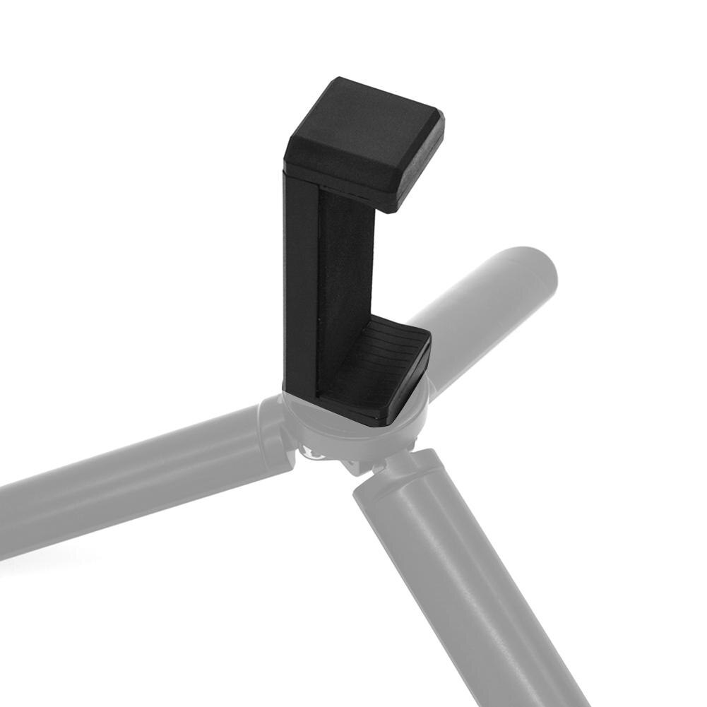 Mini Mobile Phone Camera Tripod Stand Clip Bracket Holder Mount Adapter for iPhone Android Phone 7.3x3.5x2.5cm Fixed Phone Rack