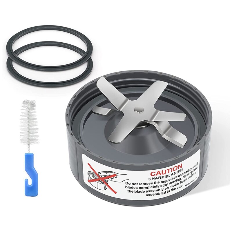 Piezas de Repuesto aptas para Nutribullet, Extractor de repuesto de 600 vatios, 900 vatios, cuchilla para licuadora, accesorios para tazas