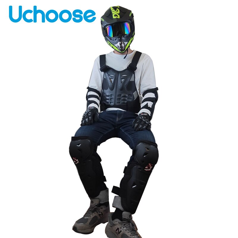 Gear Guard Motorcycle Vest Armor Racing Motorcross Body Protection Chest Armor Riding Jackets Back Spine Full Suit Armor Motos