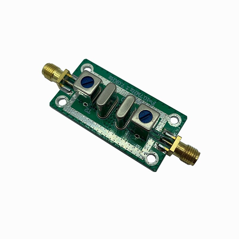 Am filter 10.7 mhz ± 7 khz 10.7m bandpassfilter smalbandig sma-ke för oscilloskop ham radioförstärkare