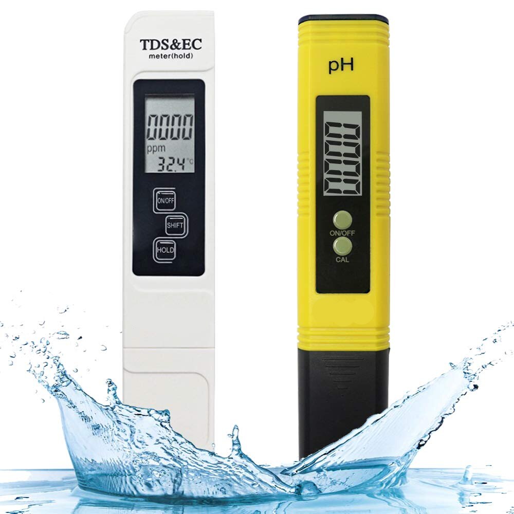 Ph Meter Tds Ec Meter 0.05ph Hoge Nauwkeurigheid Pen Type ± 2% Uitlezing Nauwkeurigheid 3-In-1 Tds ec Temperatuur Meter Hydrocultuur &amp; Aquarium