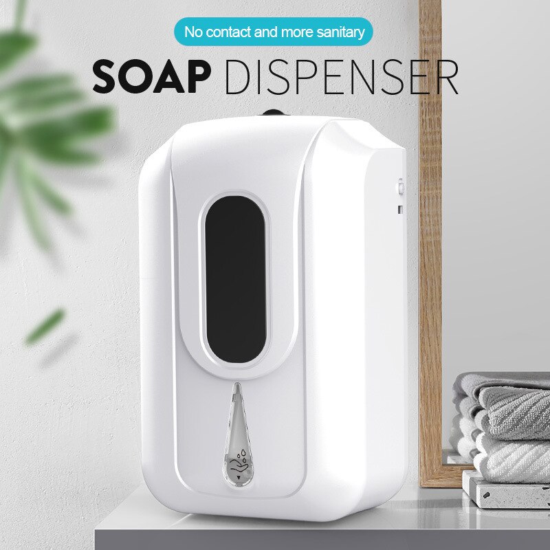 2200ml Touchless Hand Disinfection Machine Automatic Soap Dispenser Wall-mounted Sensor Mist Spray Hand Sanitizer Disinfection