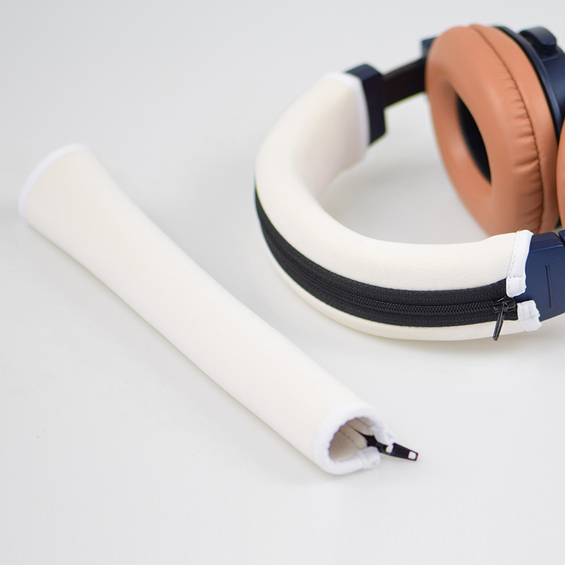 Replacement Headband Cover For Audio Technica MSR7 M50S M50 M50X M40S M40X M30 Headphones Protective Head beam Case More Colors: WHITE