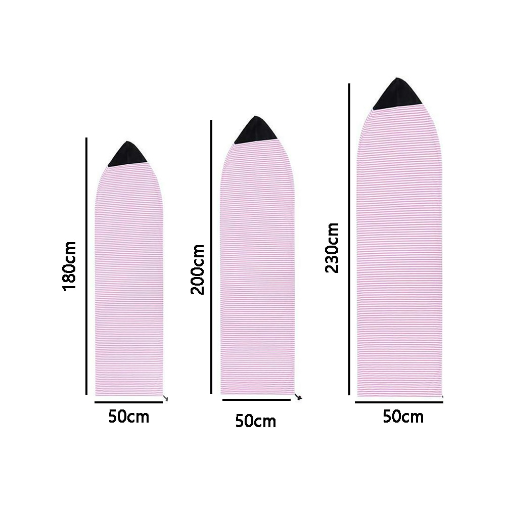 Shortboard Surfboard Cover Stretch Drawstring Protective Bag Soft Quick Dry Storage Surfing Lightweight Accessories Anti Scratch