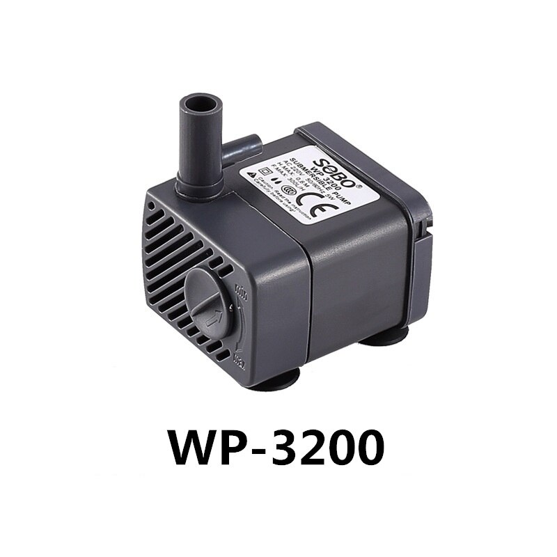 Aquarium Fish Tank Submersible Water Pump Sump Pumps Pond Feature Mini Water Pump Silent Filter Pump Fish Tank Fountain: WP-3200