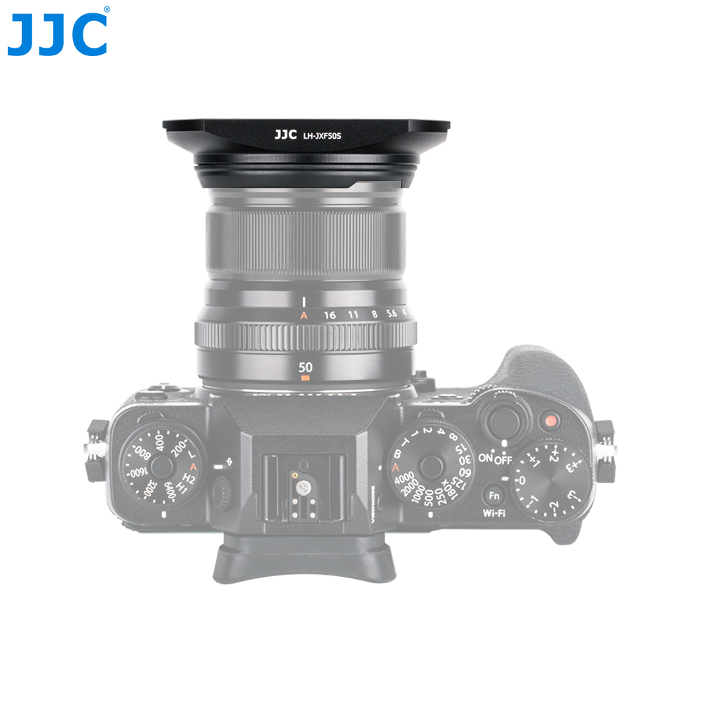 JJC Platz Metall Adapter Ring Bausatz Kamera Objektiv Haube Für FUJINON OBJEKTIV XF50mmF2 R WR auf X-T4 X-T200 X-A7 X-T100 X-T30 X-Profi3 X-Profi2