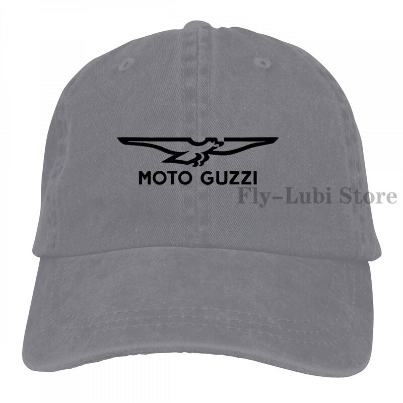 Moto Guzzi Rechts Baseball cap men women Trucker Hats adjustable cap: 2-Gray