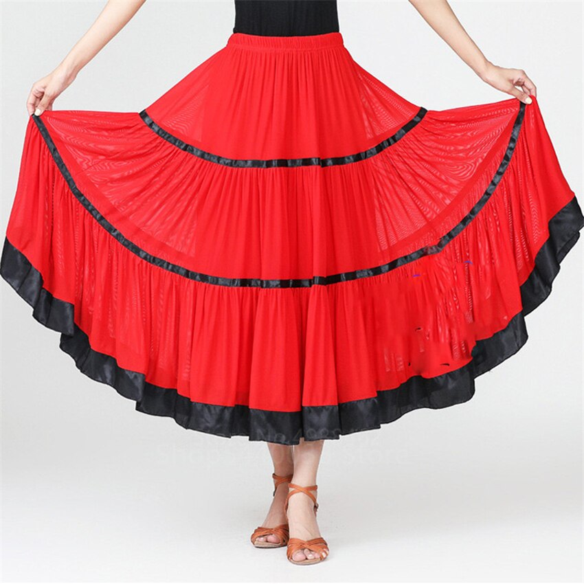 Flamenco Kleid Zigeuner Tanzen Kleidung Bühne Leistung tanzen Kostümich Spleißen Felsen Frauen Weibliche Elegante Tänzerin Wettbewerb