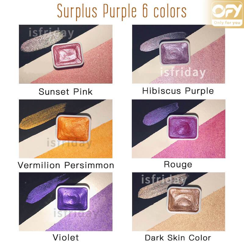 OFY®Linha fina de inclinação caneta pintura agulha desenho pingando pigmento esboço marcadores casa diy design arte fornecimento acessórios: Purple series