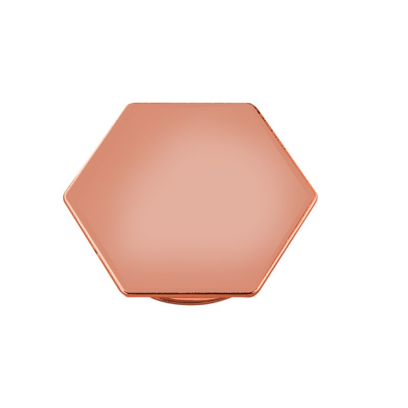 Foldable Hand Finger Cellphone Pocksocket Holder Stand for IPhone XS Samsung Pipsocket Pocket Socket Cell Phone Popgrip Bracket: Rose Gold