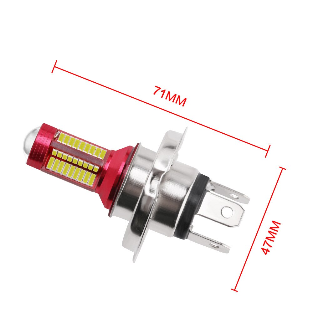 QCDIN 2 uds H7 bombillas LED de faro delantero de coche LED 9005/9006H8/H11/H3/H4/H7 6000 Auto LM faro blanco antiniebla DC 12V