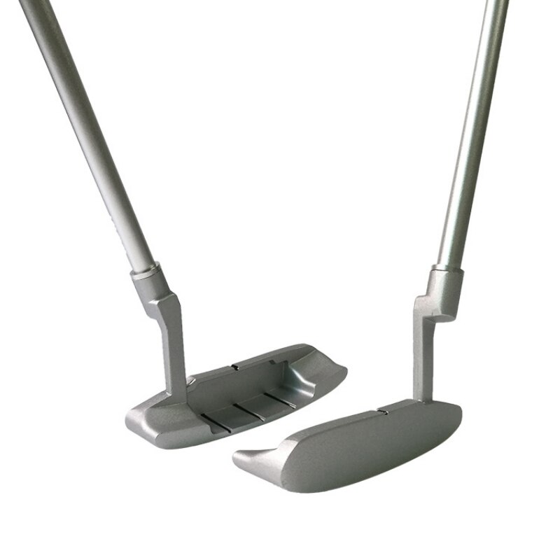 3-Section Connected Collapsible Golf Putter Foldable Portable Right Handed Golf Putter Practice Tool