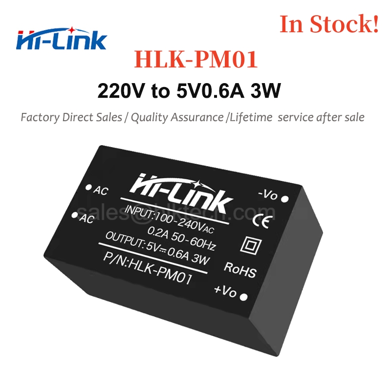 Hi-Link HLK-PM01 HLK-PM03 HLK-PM09 HLK-PM12 HLK-PM15 HLK-PM24 Moduł zasilacza konwertera AC DC 220 V do 3,3 V/5 V/9 V/12 V/15 V/24 V: Bundle2