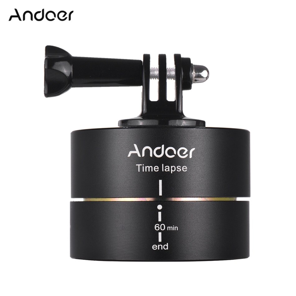 Panning Rotation Andoer 60/120 Min 360Deg Panning Auto Rotation Tim... – Grandado