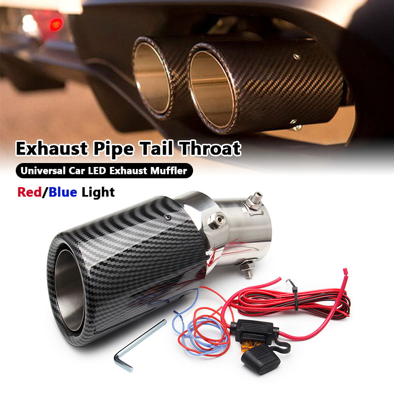 Universal Car Mod LED Exhaust Muffler Tip Pipe Lig... – Vicedeal