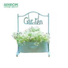 Support en fer forgé pour fleurs, décoration de jardin d&#39;extérieur