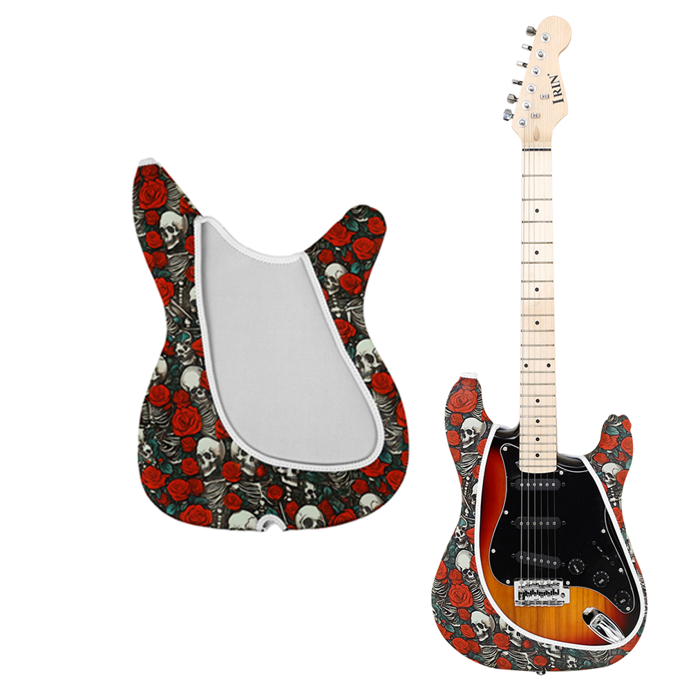 IRIN ST Electric Guitar Dust Cover Protective Thickened Cotton Guitarra Scratch Resistant Cover Guitar Parts & Accessories: PURPLE