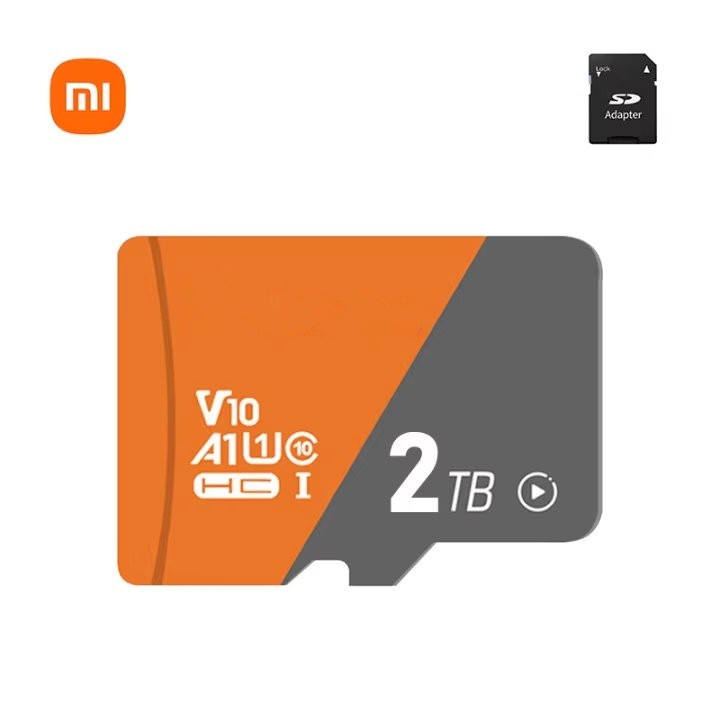 Xiaomi 2TB TF SD-kaart Geheugenkaart Hoge snelheid TF / SD 128GB 256GB 512GB 1TB Mini-geheugenkaart Klasse 10 voor camera / telefoon 2025 NIEUW: duidelijke