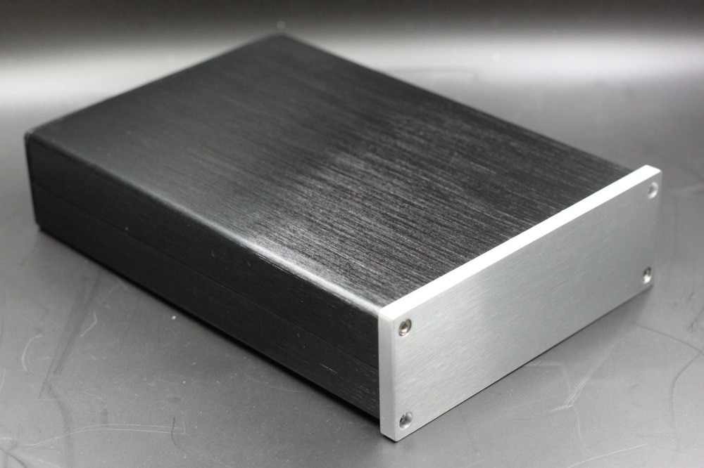 Full Aluminum enclosure Preamp box PSU chassis MINI AMP case/size 172*60*251MM