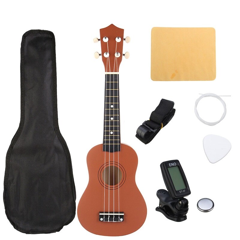 21 inch Ukulele Soprano 4 Strings Hawaiian Guitar Ukulele Basswood Guitar Uke Kids Musical Instruments for Music Beginner