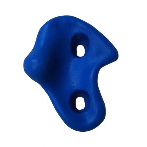 Kids Rock Wall Climbing Hand Holds Set Indoor Outdoor Playground with Screw Wall Stones Hand Feet Holds Grip Kits W/ Screws: Blue