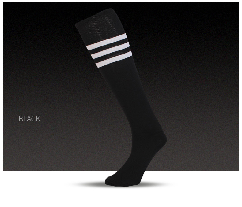 Męskie skarpety sportowe damskie pończochy pasiaste skarpety uciskowe długa piłka nożna nad podkolanówki Livraison gratiite Hurt: BF0121