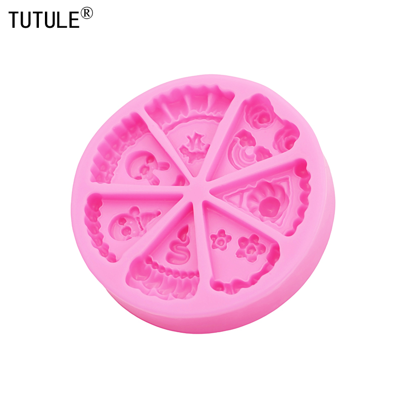 3D Pilz Zubehör Silikonform DIY Schmuck Zubehör Ohrringe Tonne Epoxidharz Silikonform Schokoladenkuchen Dekorform: Himmel Blau