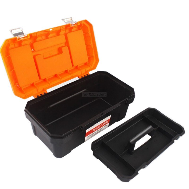 Tool Box Portable Large Storage Tool case Components Woodworker Electrician Box home hardware parts case: 350x210x160mm