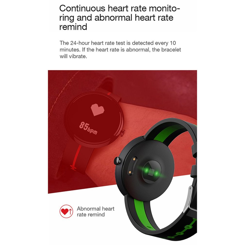 Smartwatch for Men & Women - Fitness Tracker, Health Monitor, iOS/Android Compatible