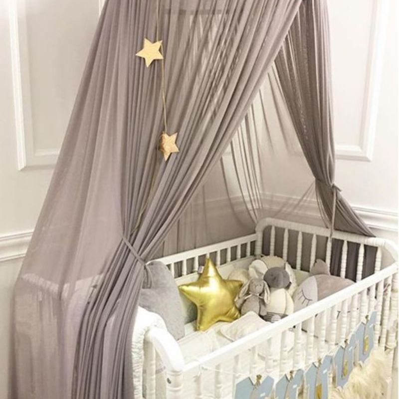 Tienda mosquitera para cama de bebé, ropa de cama de princesa para niños, cubierta colgante de techo, cortina, decoración de habitación