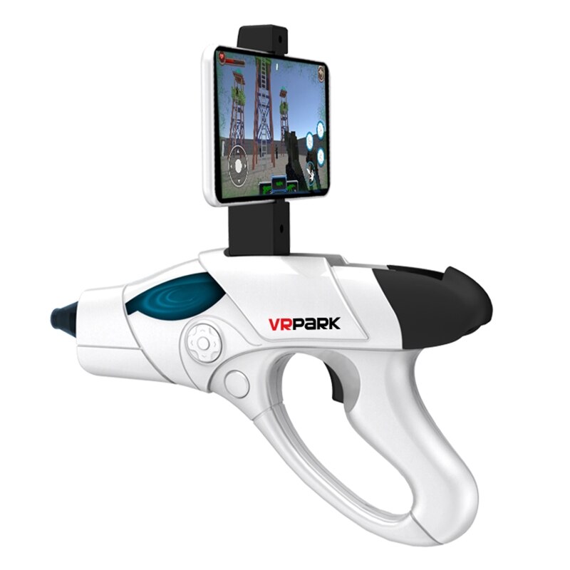 Mobile Phone Bluetooth-compatible AR Game Guns Toy VR Remote Sensing Gamepad: Do not magnify