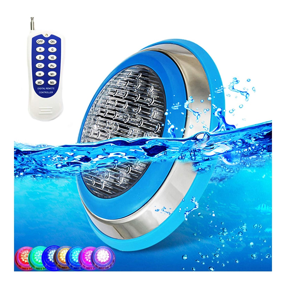 LED Schwimmbad Unterwasser lampe Schwimmen ip68 wasserdicht Teich brunnen Hütten tauch drahtlose Dekorative Zauberstab rgb okularauszug licht