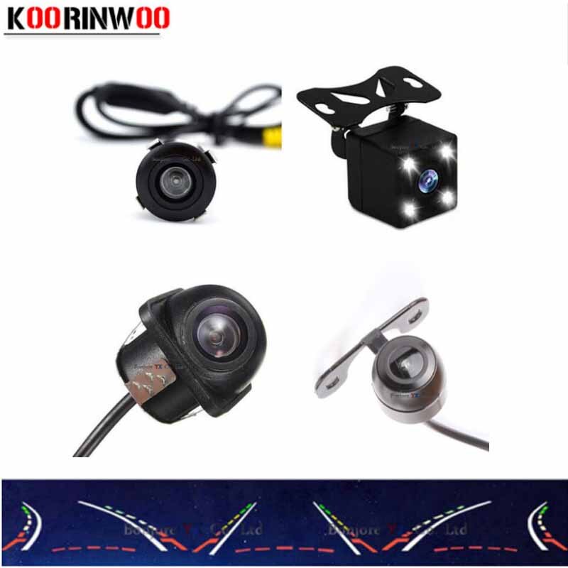 Koorinwoo Moving Dynamic Trajectory HD CCD Car Rear View Camera Night Vision Backup Parking Assistance Reverse camera