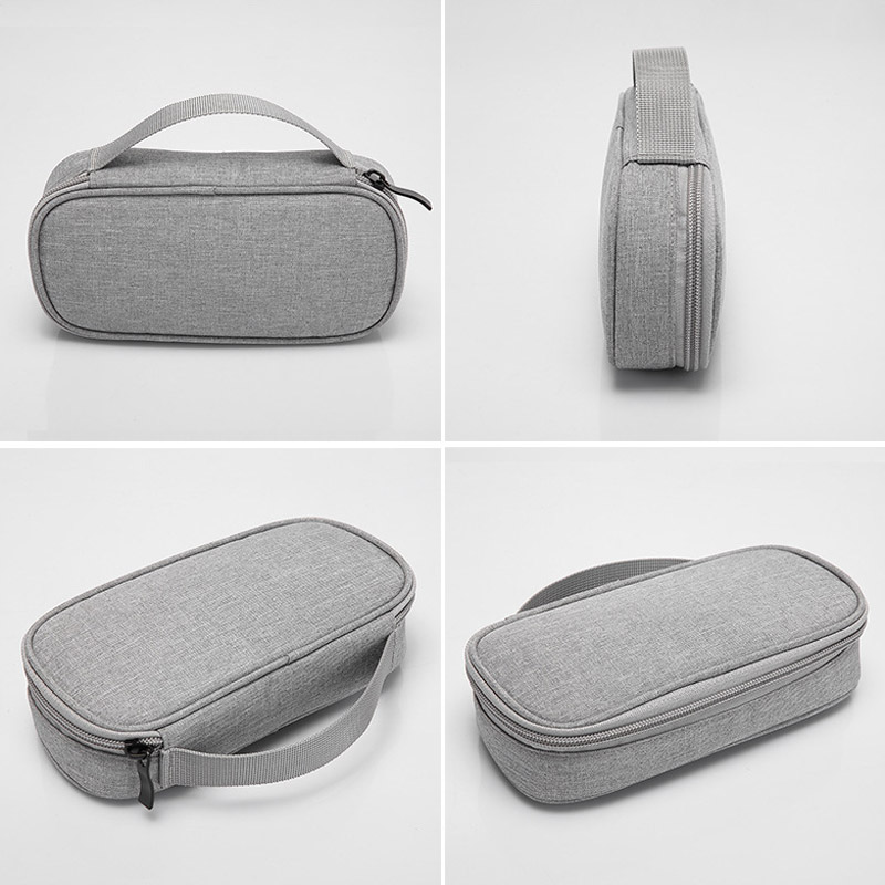 Wasserdichte aufbewahrungstasche für digitales zubehör, organizer für elektronikgeräte, reisetasche, tragetasche für usb-c-kabel
