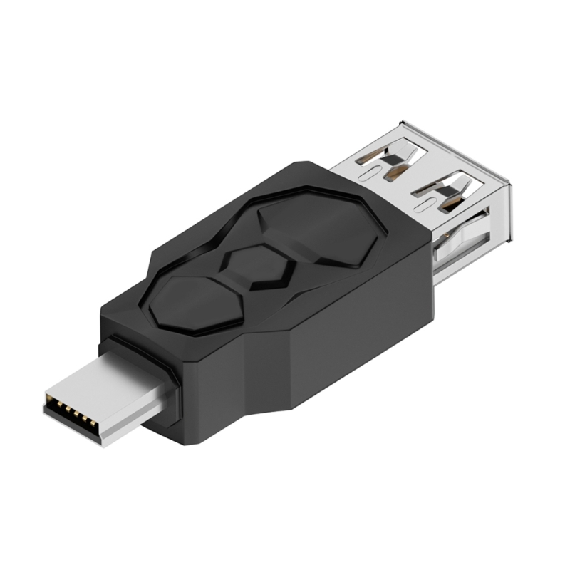 USB naar Micro USB Mini USB Adapter Converter USB Man Vrouw Converter 480 Mbps: YELLOW