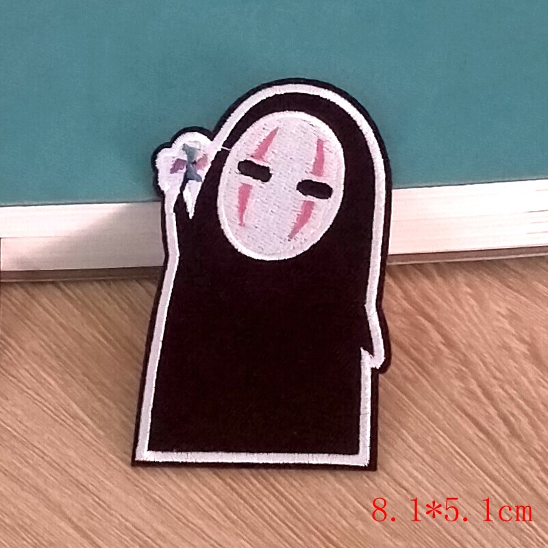 Parches bordados de calavera Punk para planchar en ropa, Parche de gusano de arena para coser en la prenda decoración para ropa: PE5173CT