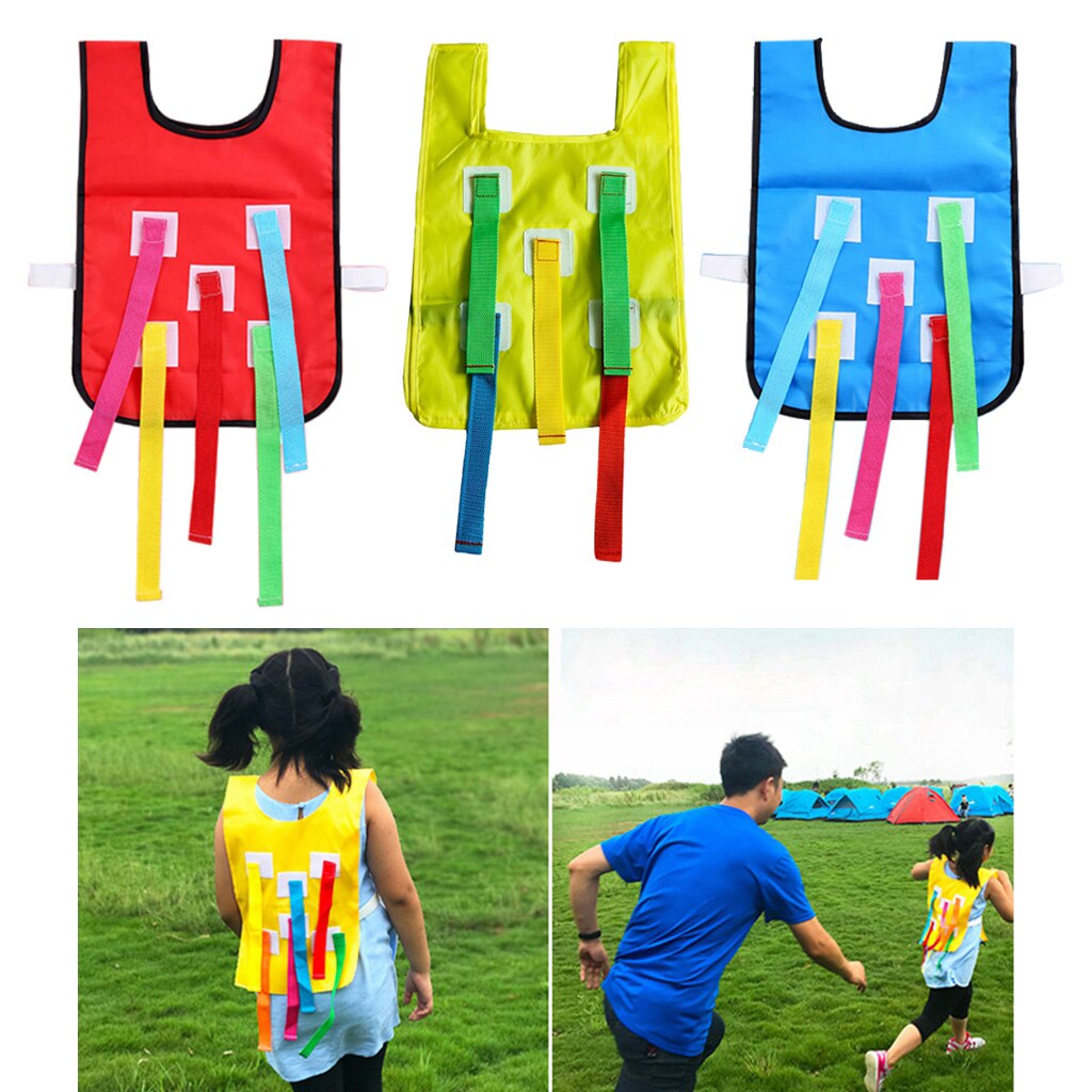 Sports Game School Kindergarten Outdoor Activity Children Catching Tail Vest