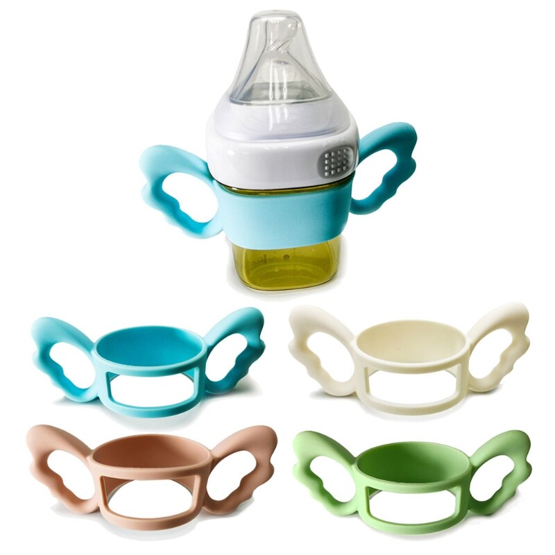 Compatible Baby Bottle Handles for Hegen Baby Feeding Bottles 4 Colors J60B