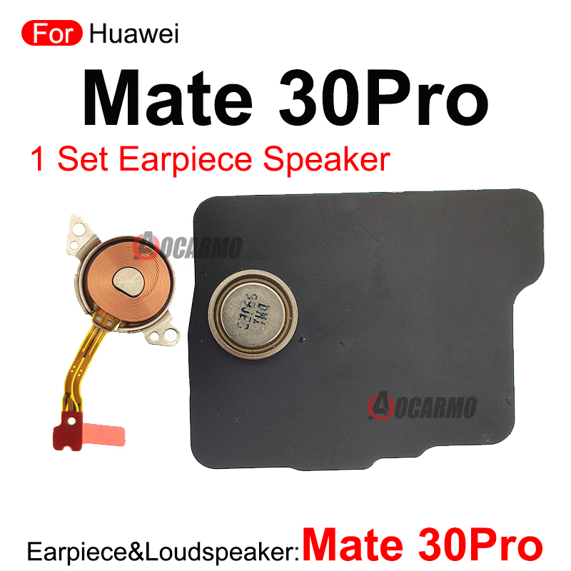 Unterer Lautsprecher und oberer Ohrhörer für Huawei Mate 8 10 20 30 Pro Mate20pro 30pro 20x Ersatzteile: Black